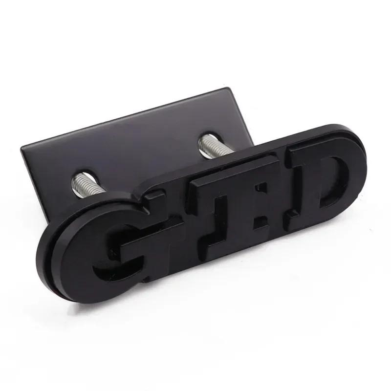 3D Metal Front Grille GTD Logo Emblem Rear Trunk Badge Stickers For Volkswagen VW Golf 2 4 5 6 7 R MK2 MK3 MK4 Car Accessories ZK7