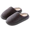 Men's 2025 Thick-Soled Plush Warm Non-Slip Waterproof Indoor Winter Slippers
