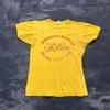 Vintage University Of Waterloo Shirt Mens Small Yellow 1970s Village Frosh