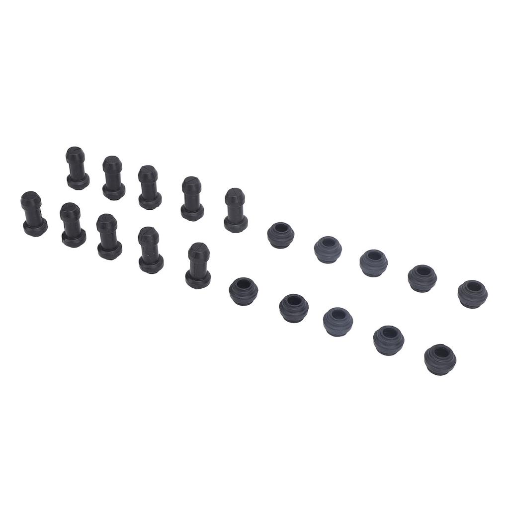 10 Set Motorcycle Disc Brake Caliper Dust Cap Rubber Caliper Shock Absorber Dust Cover for Scooter