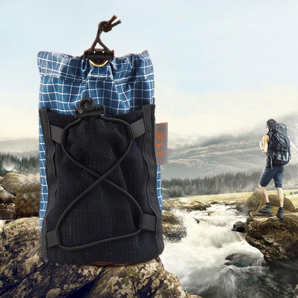 Outdoor Camping Backpack Arm Bag Climbing Bag Molle Wallet Pouch Purse Phone Case for Water Bottle Storage Bag Hiking Pouch