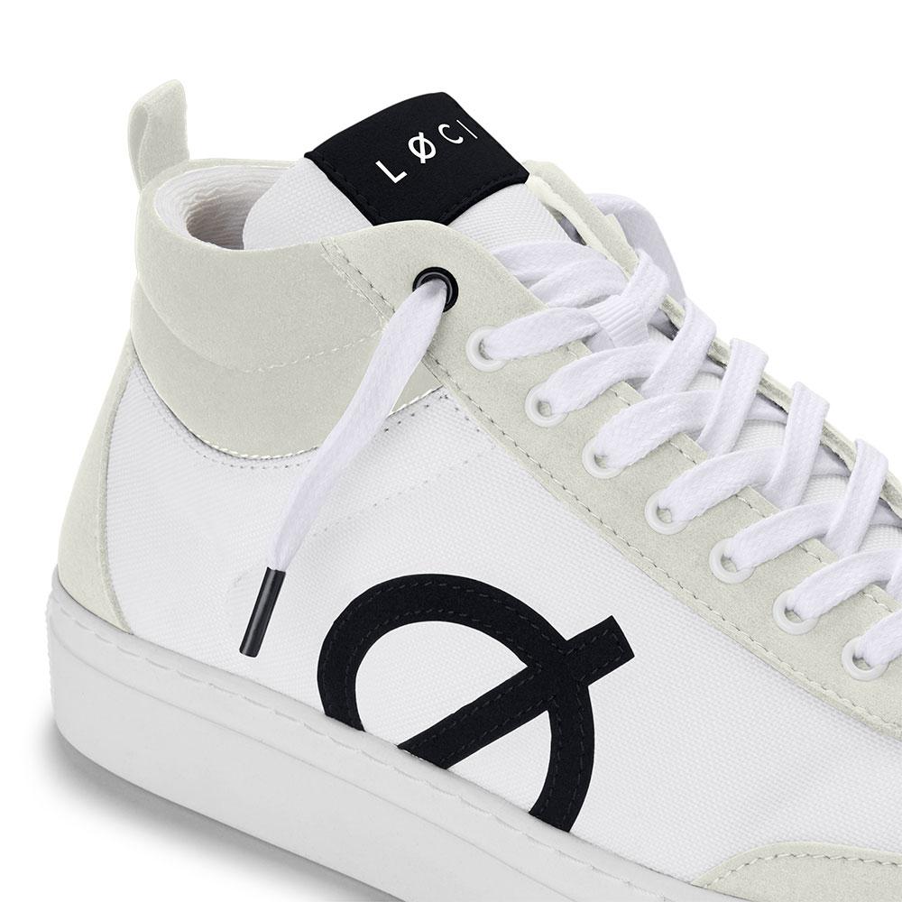 Loci Ten Vegan Sneakers White/Natural/Black Lc-010-008