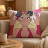 Cartoon She Ra Hero Adventure Cushion Cover Personalized Short Plush Soft Bedroom Sofa Home Decor Gift