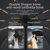Men's Dual-Use Automatic Folding Umbrella: Windproof, Sun & Rain Protection, Customizable
