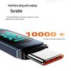 120W Dual Type-C Fast Charging Cable for Apple, Huawei, Vivo, and Oppo - 6A Car Charger Compatible