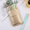 Accessories Pen Bag Double-Layer Pen Holder Pocket Protector Leak-Proof Pen Pouch Pencil Case