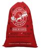 Printtoo 2 Pcs Santa Gift Sack for Kids Presents Xmas Bag Christmas Sack Personalized Bags Large 27x20 Inch