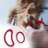 Pet Nail Clippers Professional Gentle Precise Trimming Safe Lock Ergonomic Design Comfortable Grip for Small Animals