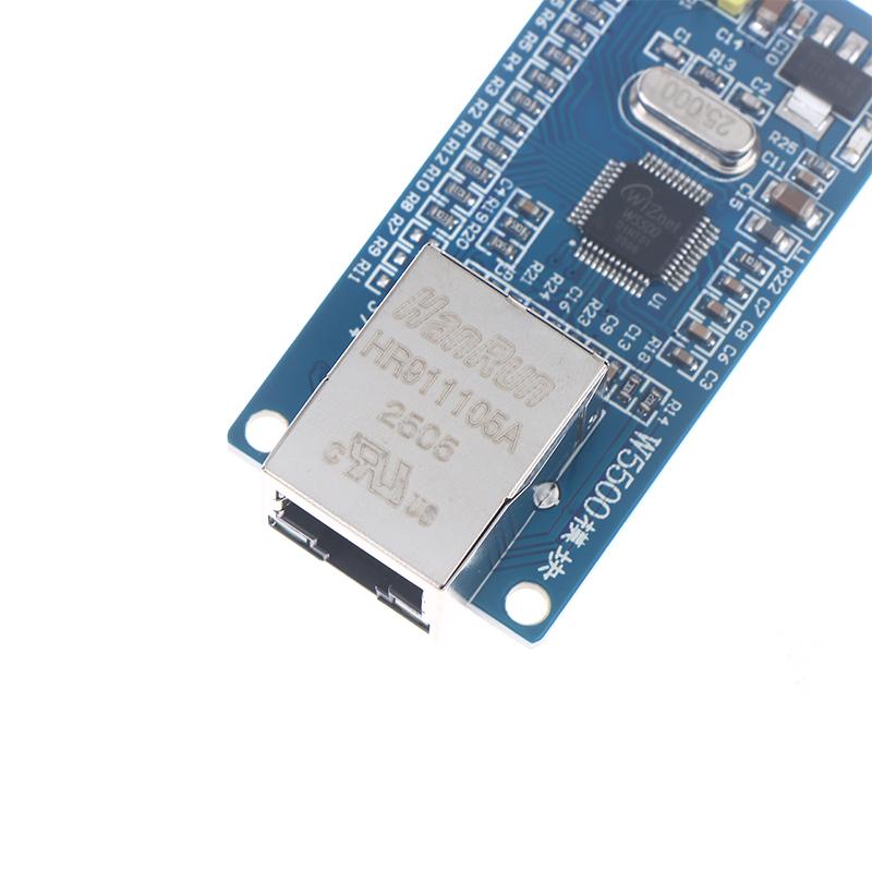 1/3Pcs W5500 Ethernet Network Module Hardware Spi Interface Full Hardware Tcp/Ip Protocol Stm32 Diy Projects For Arduino