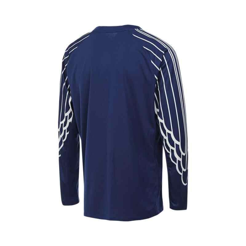 Jordan Logo Letter Crew Neck Long Sleeve T-Shirt Men Tops Navy HJ0867-493