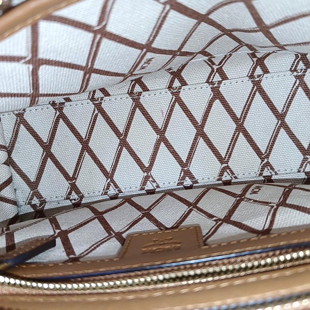 [Pre-Owned] Toni Classic Monogram Print Tote Crossbody Shopping Bag - Good #1DU7SQO
