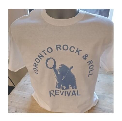Toronto Rock Roll Revival T-shirt Music Festival 1969 John Lennon Chicago W112 L