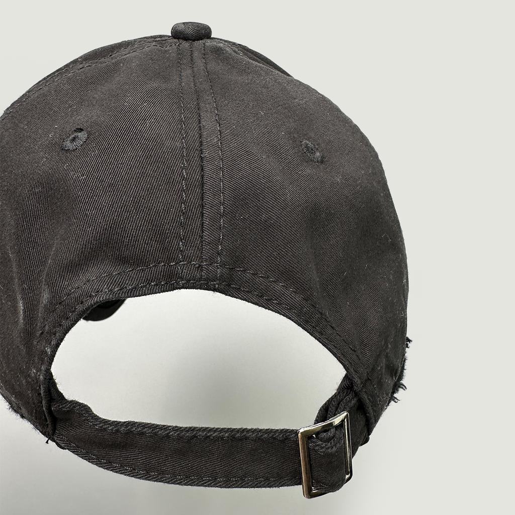 Retro Personal Simple Solid Baseball Hats New Men Women Sunshade Broken Style Versatile Distress Fashion Street Ins Peaked Caps