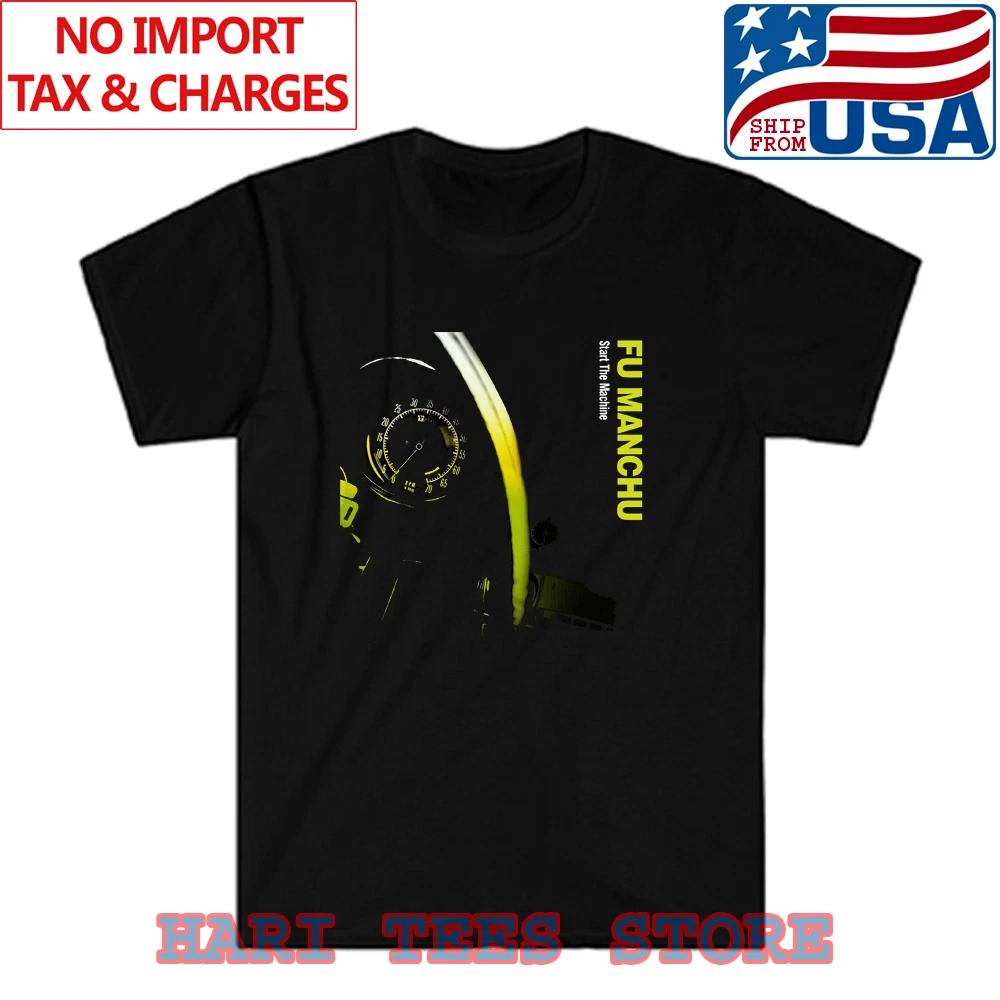 Fu Manchu Start The Machine Men s Black Size S to 5XL 2XL