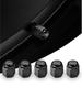 5 PCS Set Car Wheel Tire Metal Valve Cap Air Valve Cover for Jeep Grand Cherokee Wrangler JK Gladiator Compass Renegade Patriot AMT1