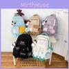 Color Splicing Blocking School Bag Large Capacity Backpack Cartoon Students Gift