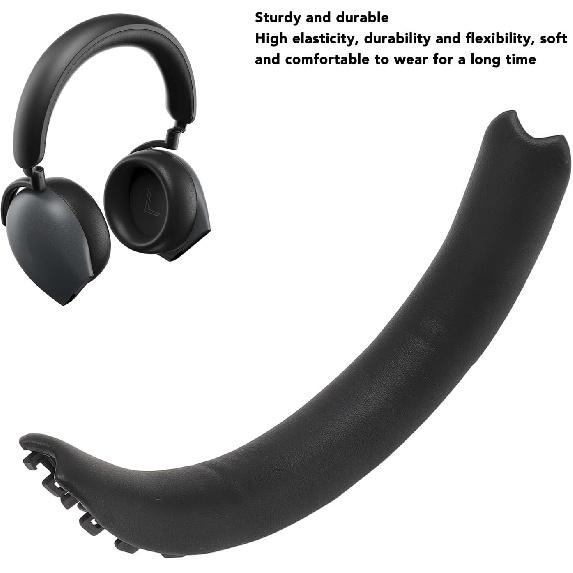 Protein Leather Headband Pad Compatible with AW920H, Headphones Replacement Band, Headset Head Cushion Cover Repair Part