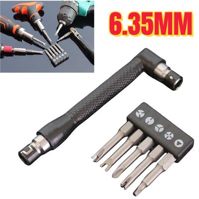 Juego de Destornilladores de Forma Especial 50mm en Forma de U Tipo Y Triángulo Cruz Interna Tres Puntas Broca de Destornillador Kit de Herramientas Llave en L