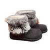 Retro Casual Versatile Snow Boots Women's 2025 Autumn and Winter New Thick-soled Fluffy Plush Thickened Warm Big Cotton Shoes