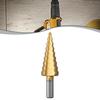 Step Cone Drill Accessories Golden High Speed Steel