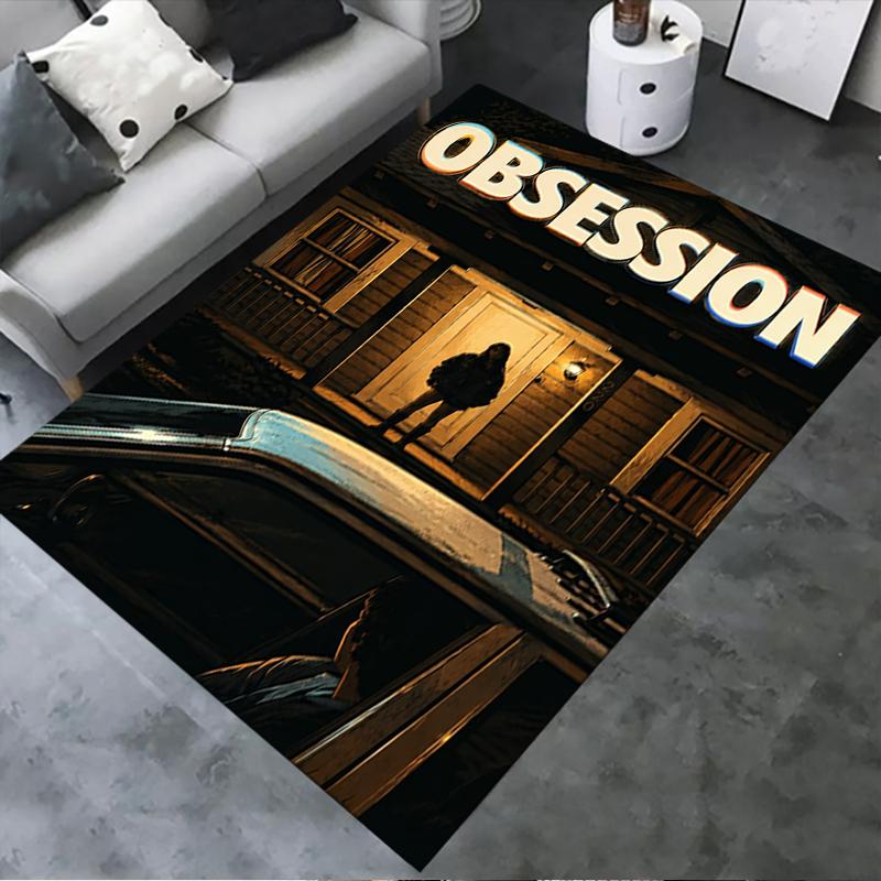 obsession nikki Carpet Rug for Living Room Bedroom Home Sofa Decoration,Kids play Non-slip Floor Mat