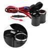 12 45V Phone USB Power Supply Port Cigarette Lighter Socket for Motorcycle Motorbike Scooter