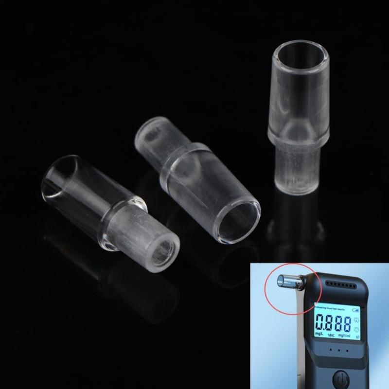 Disposable Tester Accessory 5Pcs Nozzles Transparent Design Mouthpieces For Reliable Breathalyzer Testing