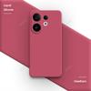 Lens Protection Original Phone Case for VIVO S30 Pro Mini 5G Soft Square Liquid Silicone Internal Flocking Dual Layer Back Cover