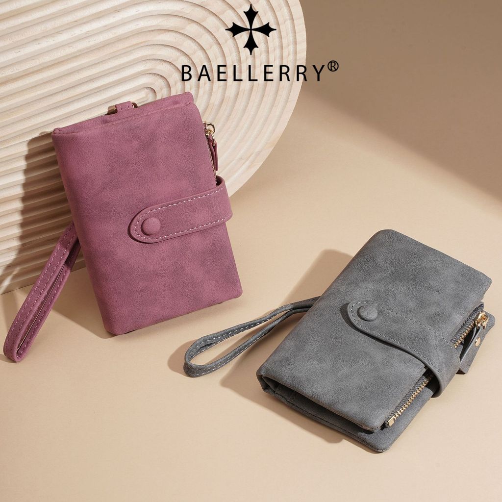 Fashion Pu Wallet For Women With Multiple Card Slots And Zipper Closure