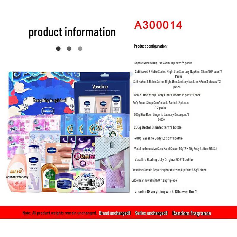 Vaseline Moisturizing Skincare Gift Set