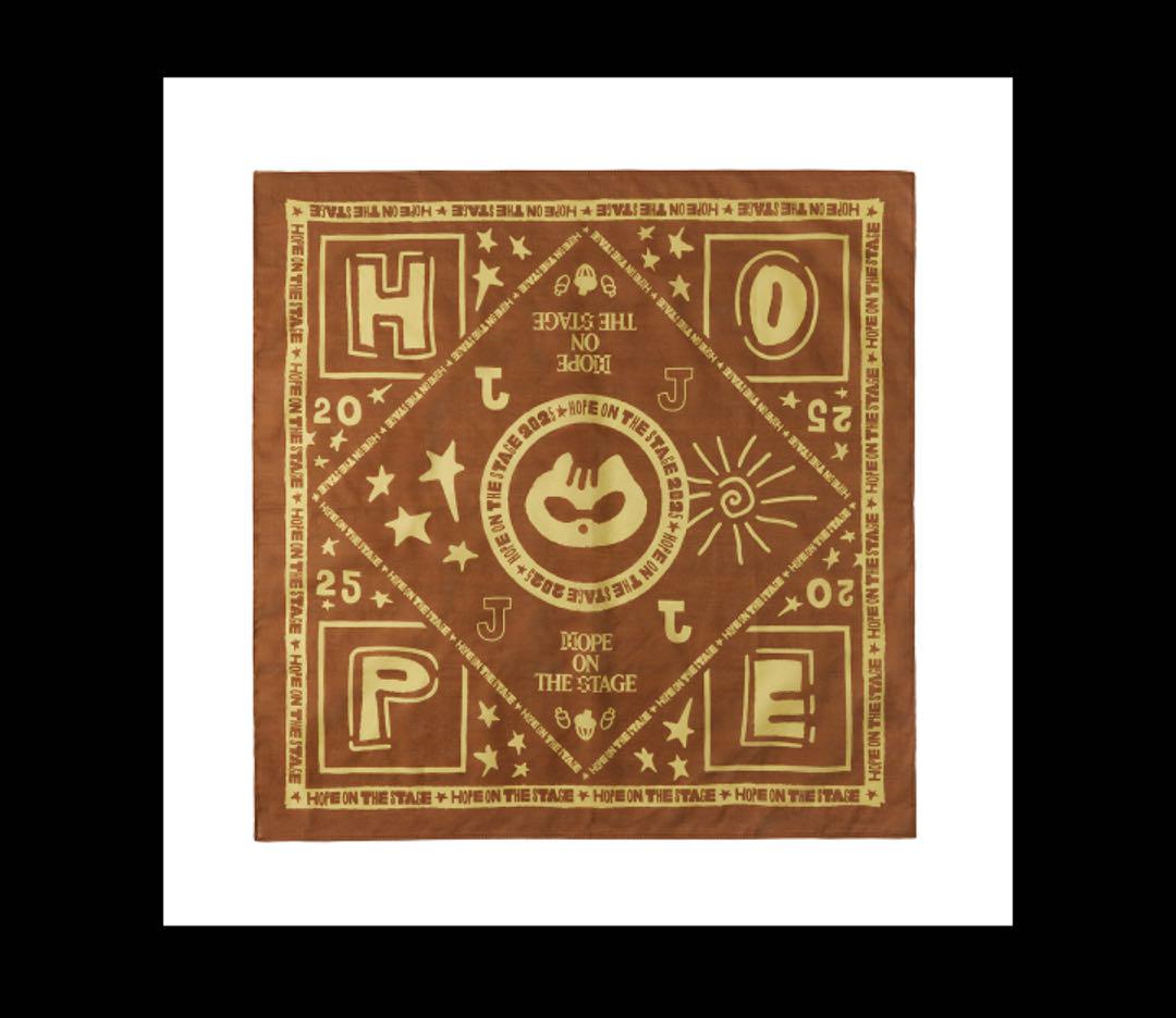 

[USED] BTS HOPE ON THE STAGE bandana scarf