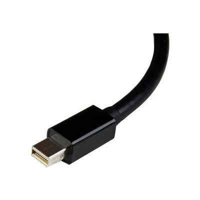 Mini DisplayPort auf DVI Adapter - 1920 x 1200 - Mini DisplayPort zu DVI Videokonverter - 1920 x 1200 - Schwarz - MDP2DVI3
