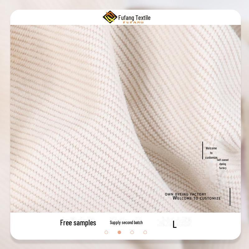 Elastic All-Polyester 16-Wale Corduroy Imitation Cotton Fabric for Luggage, Pants, and Casual Wear