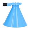 Ice Scraper Plastic Cone Multi Functional Funnel Snow Remover with Brush for Car Windshield