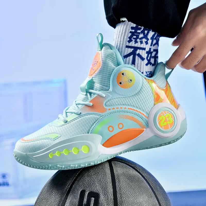 No. 23 Phantom Basketball Shoes Men's Children's Elementary School Students and Adolescents Practical Sports Sneakers Summer Running Shoes Shock A