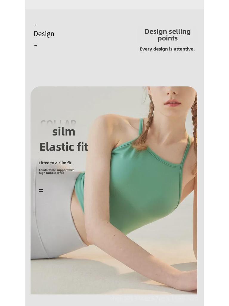 Damen Sommer Sport-BH: Schnelltrocknend, Gepolstert, Perfekt für Yoga & Laufen