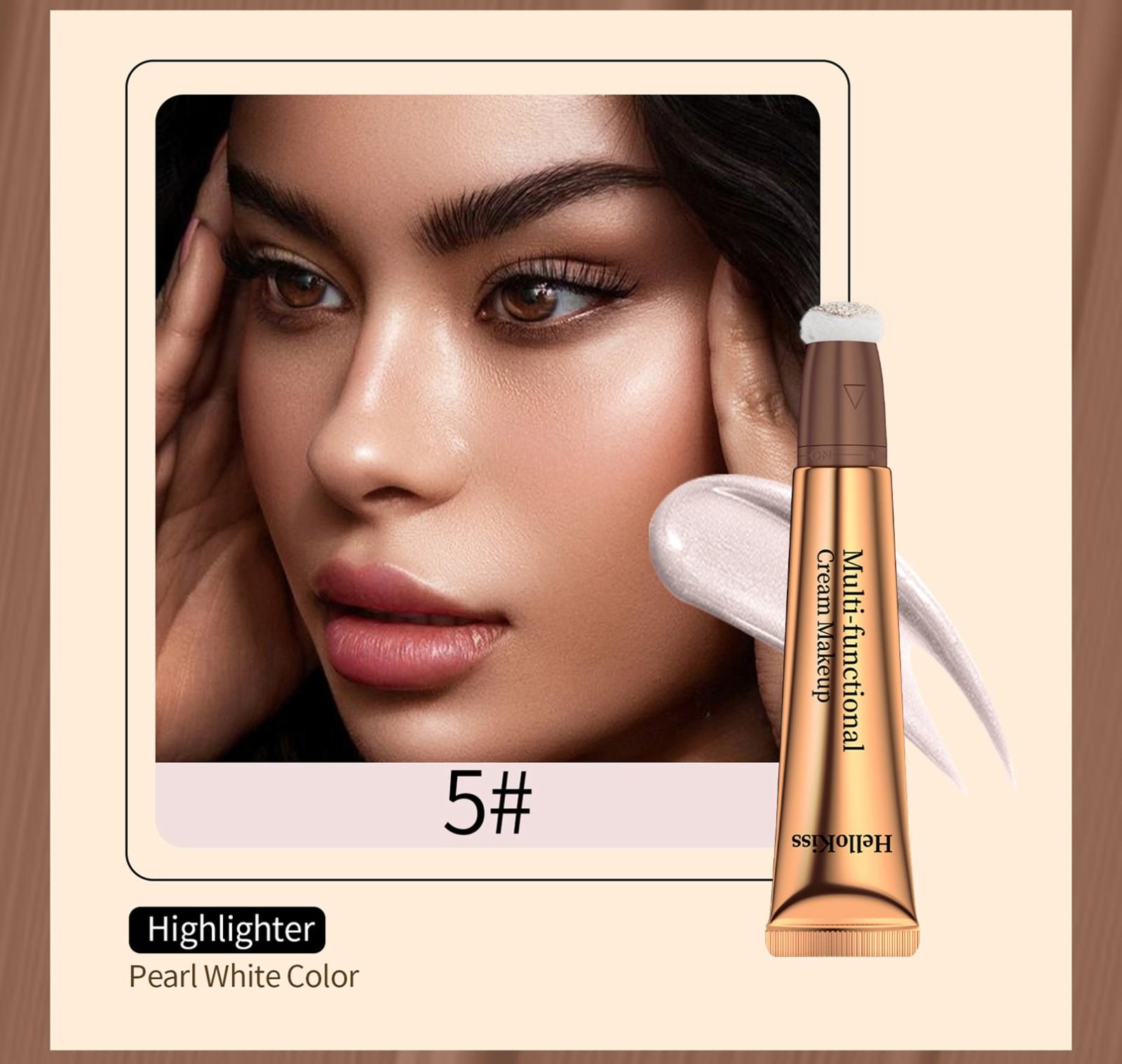 

Жидкие румяна-карандаш Многофункциональные контурные румяна-карандаш с аппликатором-кушоном Водостойкие, супер шелковистые румяна-карандаш 10 мл One Size