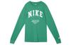 T Shirts Men's Green Crew Neck Moderate Straight Fit FJ1173-393