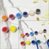 Colors Acrylic Set Paintbrushes 2ml Washable Fluorescent Coloring Tools Children Kids Drawing DIY Accessories Parts
