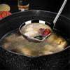 Edelstahl Suppe Fett Öl Separator Schöpfkellen Skimmer Löffel Suppe Sieb für Küche mit Wärmedämmung Anti-Verbrühung