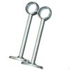 2 Wardrobe Lever Support Wall Mounted Shelf Bracket Kits