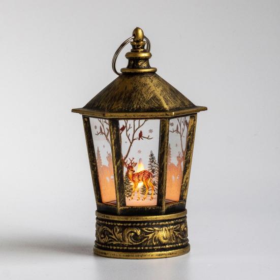 Electronic Candle Light Multi-patterns Battery Powered Safe Waterproof Portable Scene Layout Warm Lighting Halloween Christmas Party Desktop LED Lamp