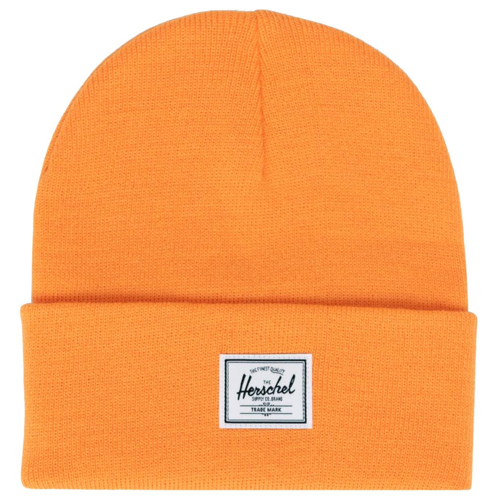 Berretto Unisex In Misto Viscosa, Colore Arancione, Taglia Unica, Chiusura Pull On