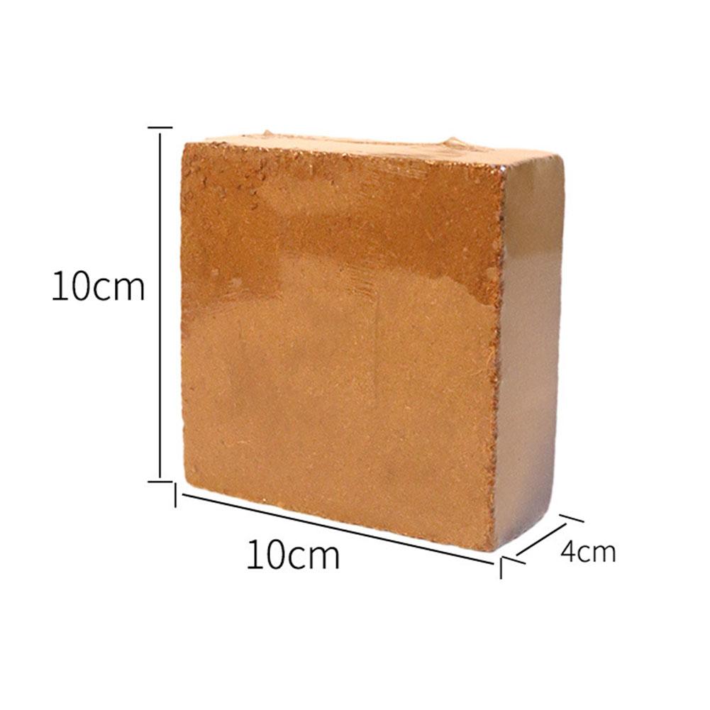 300 г Прессованный Кокосовый Субстрат Кирпич Размер 10x10x4 см Для Комнатных Цветов Трав Овощей И Суккулентов