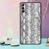 Snake Skin Phone Case For Samsung Galaxy S25 Ultra S20 S21 S22 S23 S24 Ultra Plus S9 S10 S25 FE Cover