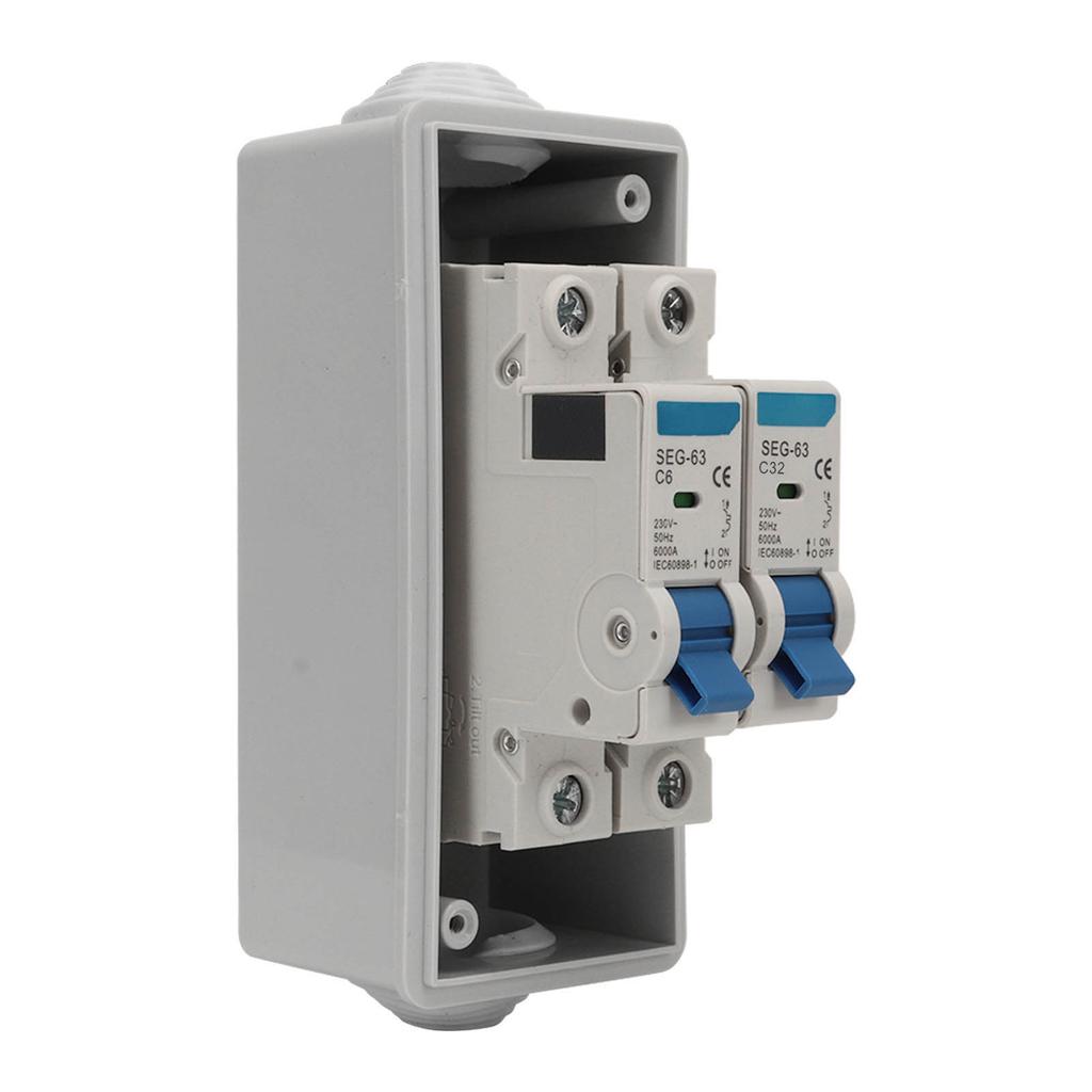 Leitungsschutzschalter Hohe Schaltleistung Fehlerstromschutzschalter mit Verteilerkasten 230