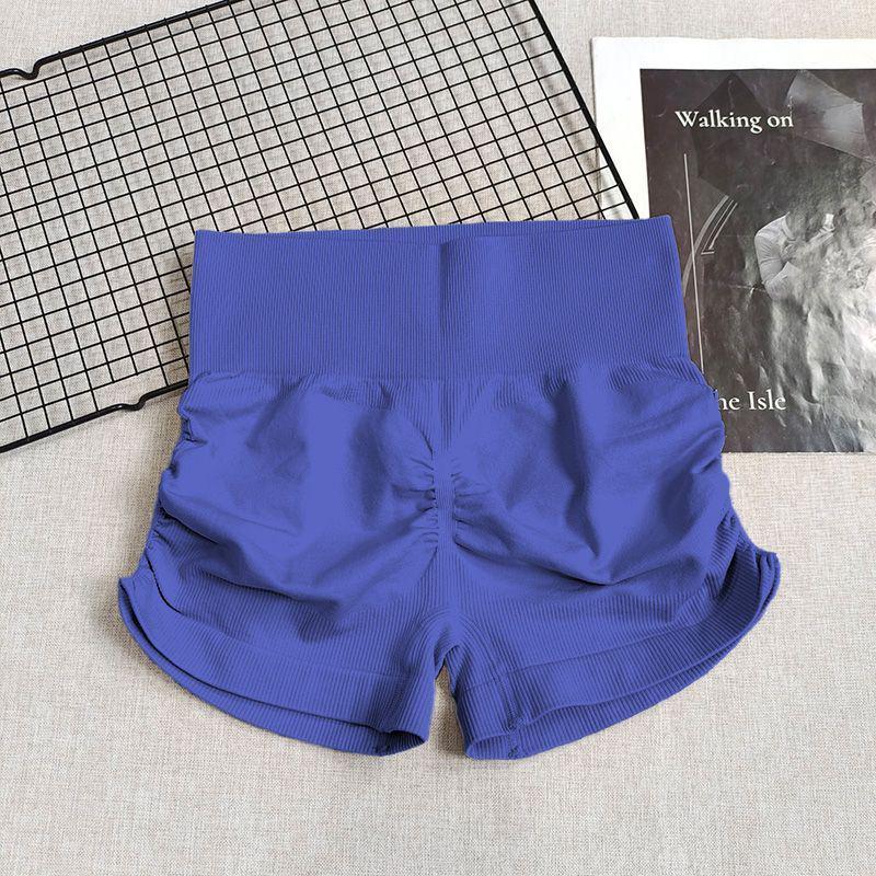 High-Waist Tummy Control Peach Butt Yoga Shorts - Quick-Dry, Breathable, Sweat-Absorbent Fitness Wear.