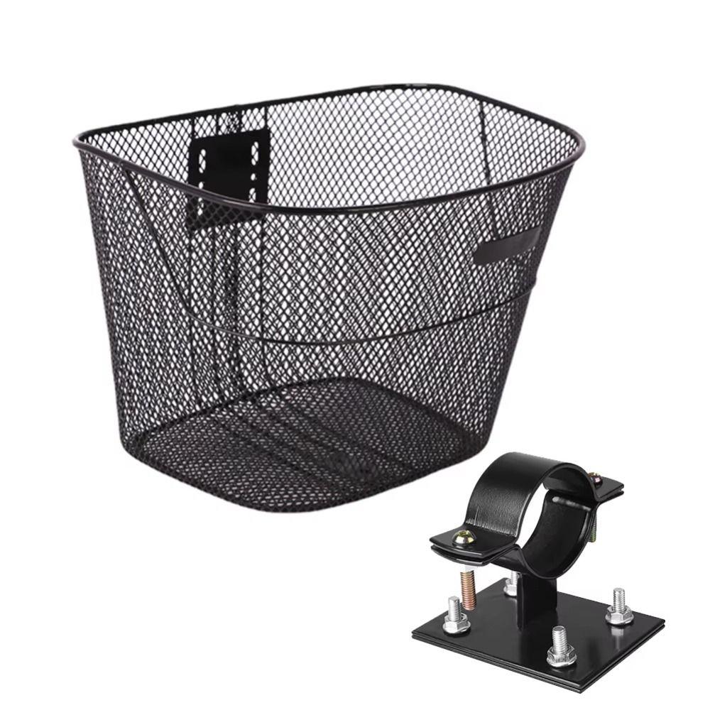Adjustable Basket Holder Easy Install Bike Basket Bracket Bike Basket Mount Bicycle Accessories