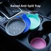 Silicone Non-Slip Cup Mats Non-Slip Silicone Cup Holder Mats New Car Cup Mats  For Car Cup Holders