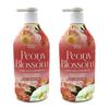 HAPPY BATH MYLSNKWI Peony Blossom Body Wash 900g X 2